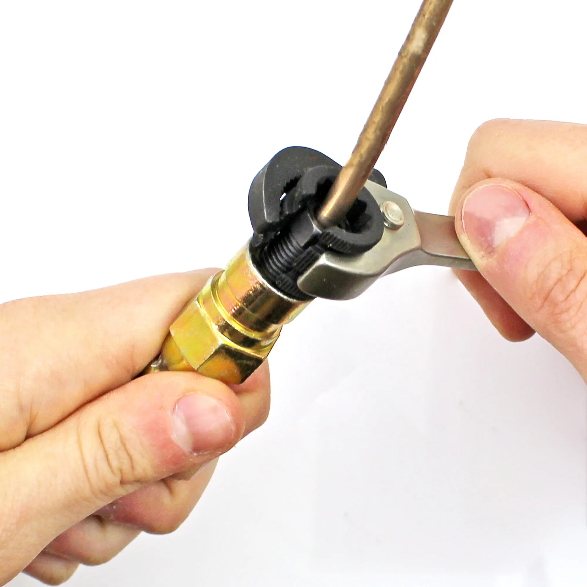 15mm Metric | Ratcheting Open End Line Wrench