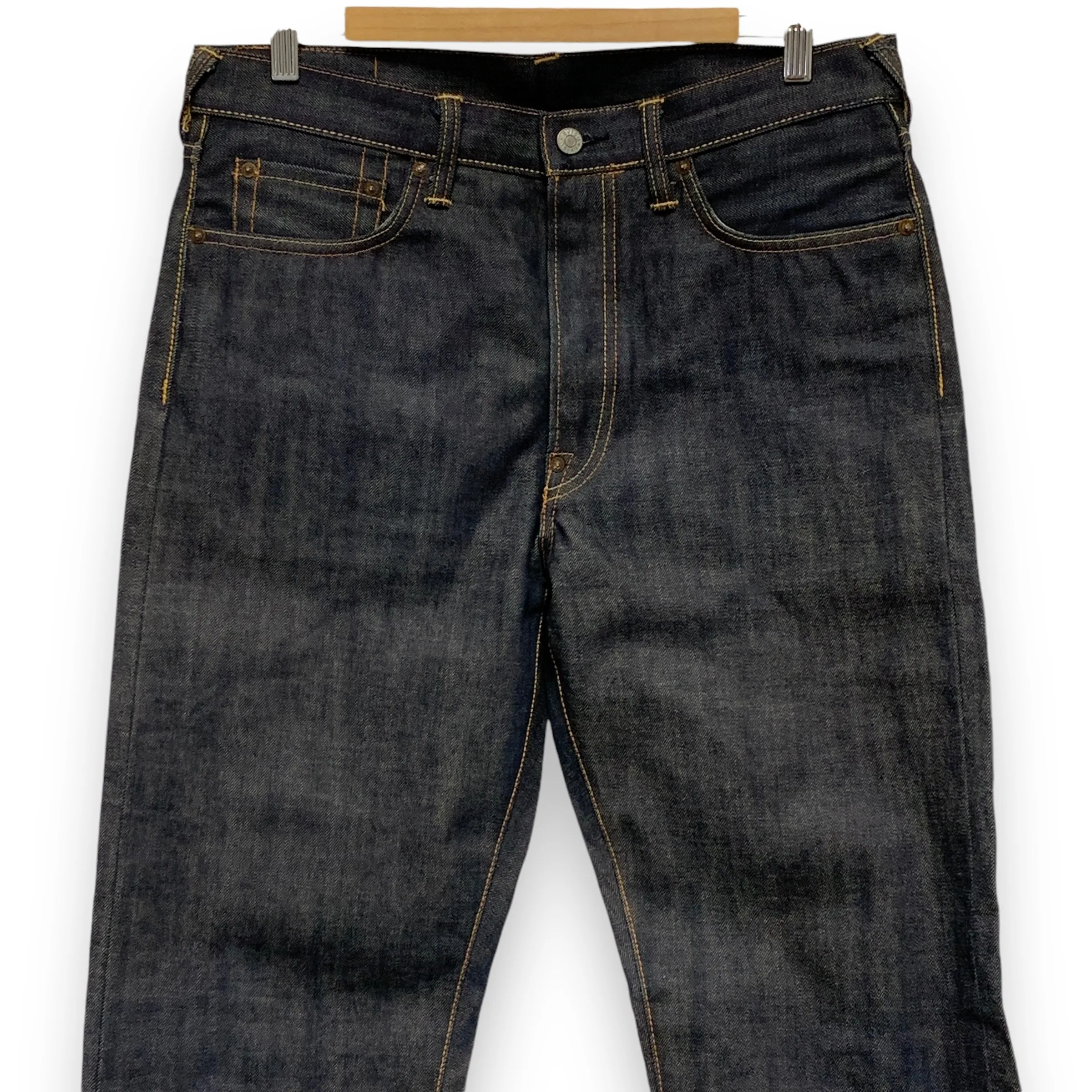 [32] Evisu Nakame Minami Selvedge Raw Denim Jeans