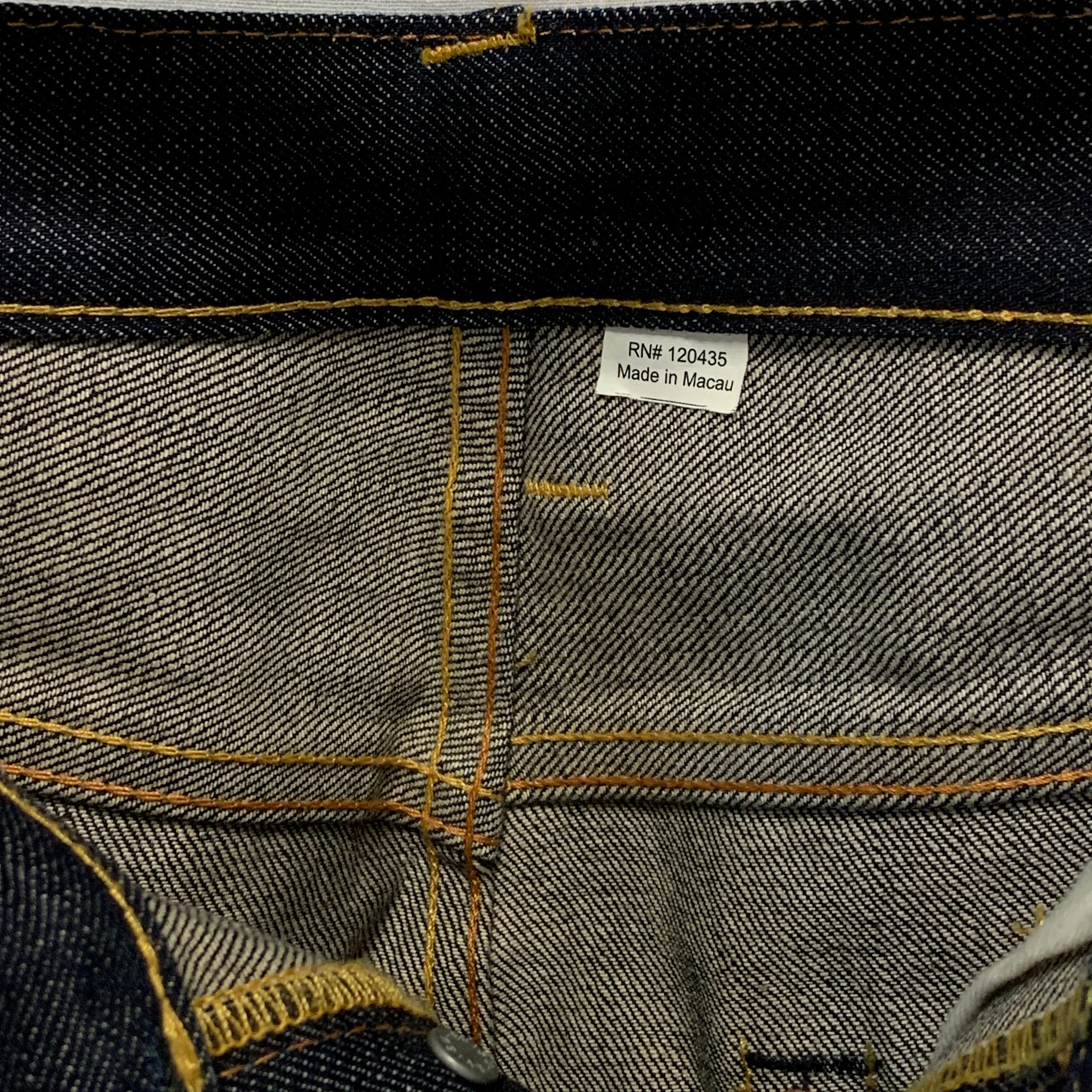 [32] Evisu Nakame Minami Selvedge Raw Denim Jeans