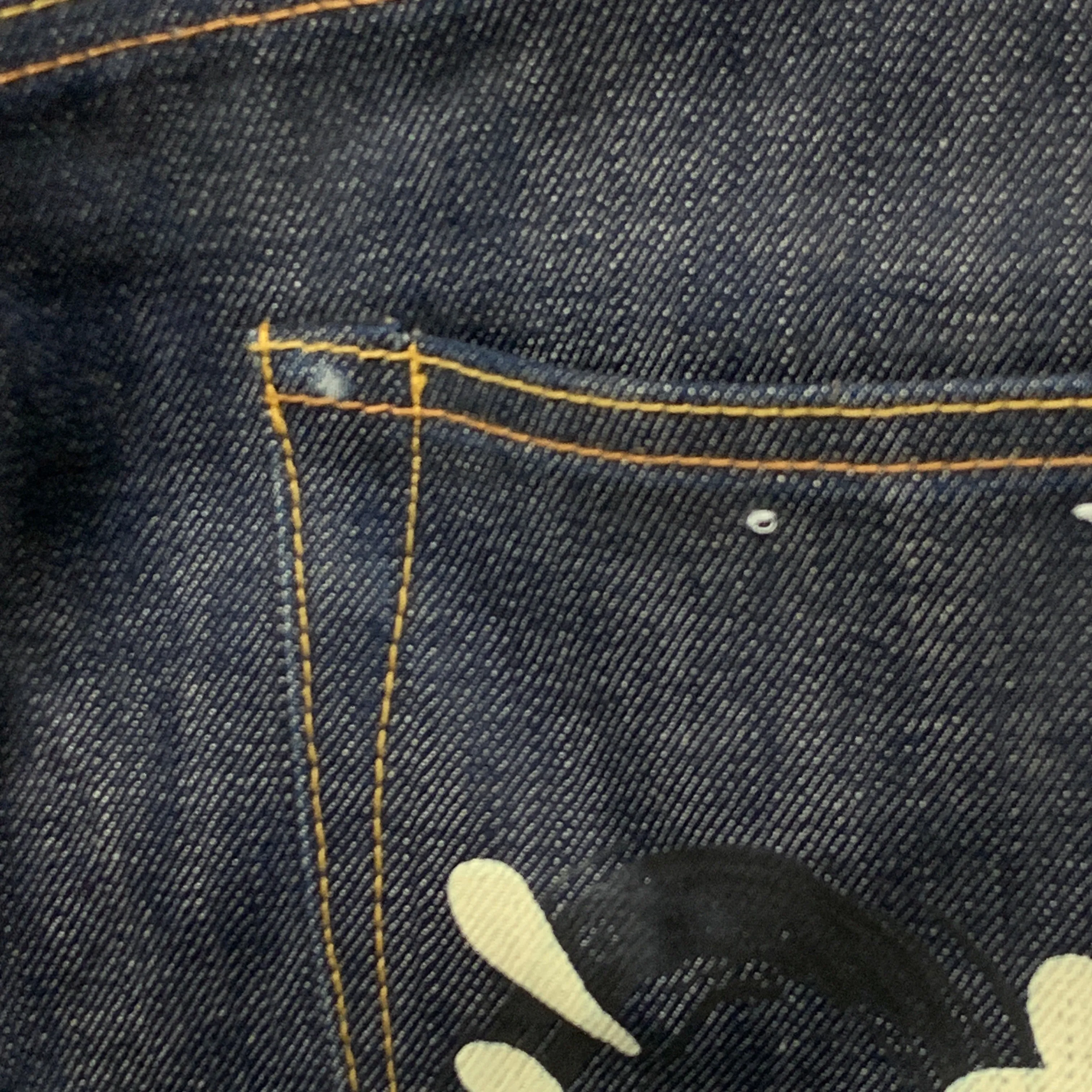 [32] Evisu Nakame Minami Selvedge Raw Denim Jeans