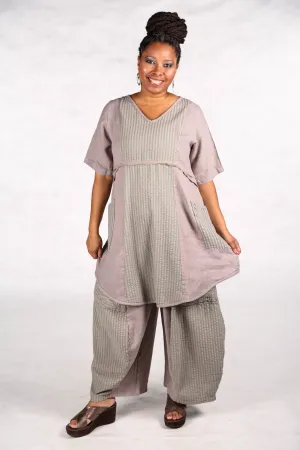 3240 Mojo Pant Moon Rock with Herb Stripe  3/2/1 to overdye