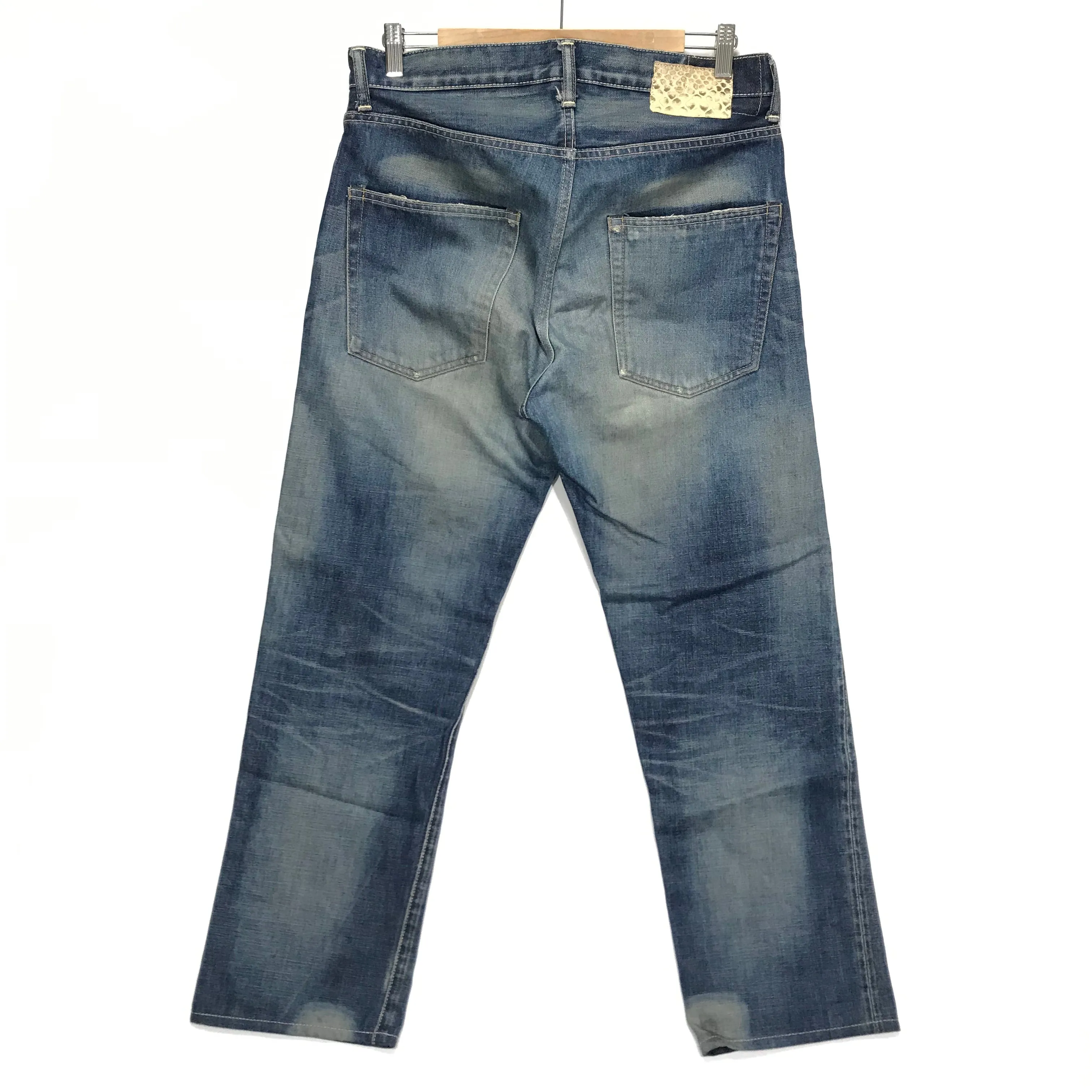 [33] Visvim Fluxus 01 Damage 2 Selvedge Denim Indigo