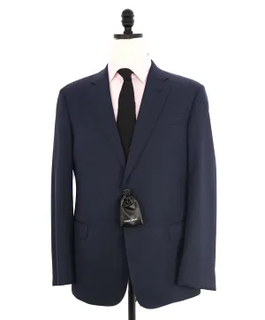 $3,795 GIORGIO ARMANI - "SOFT" Navy Blue Notch Lapel SUPER 150's Suit - 42S
