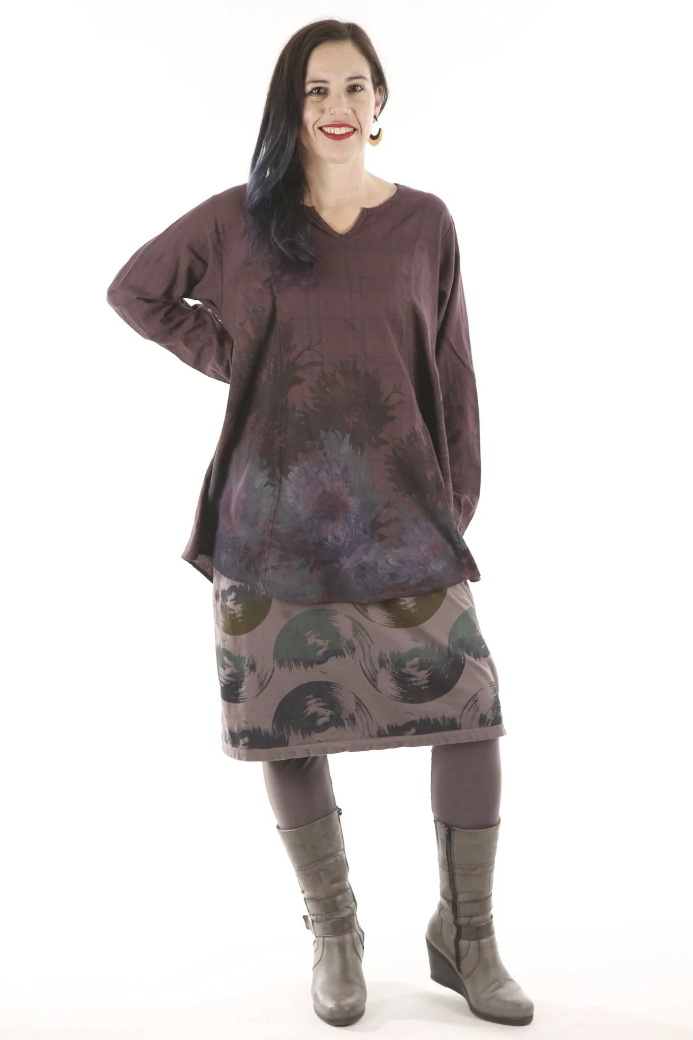 4169  Flint Pop Layer Skirt