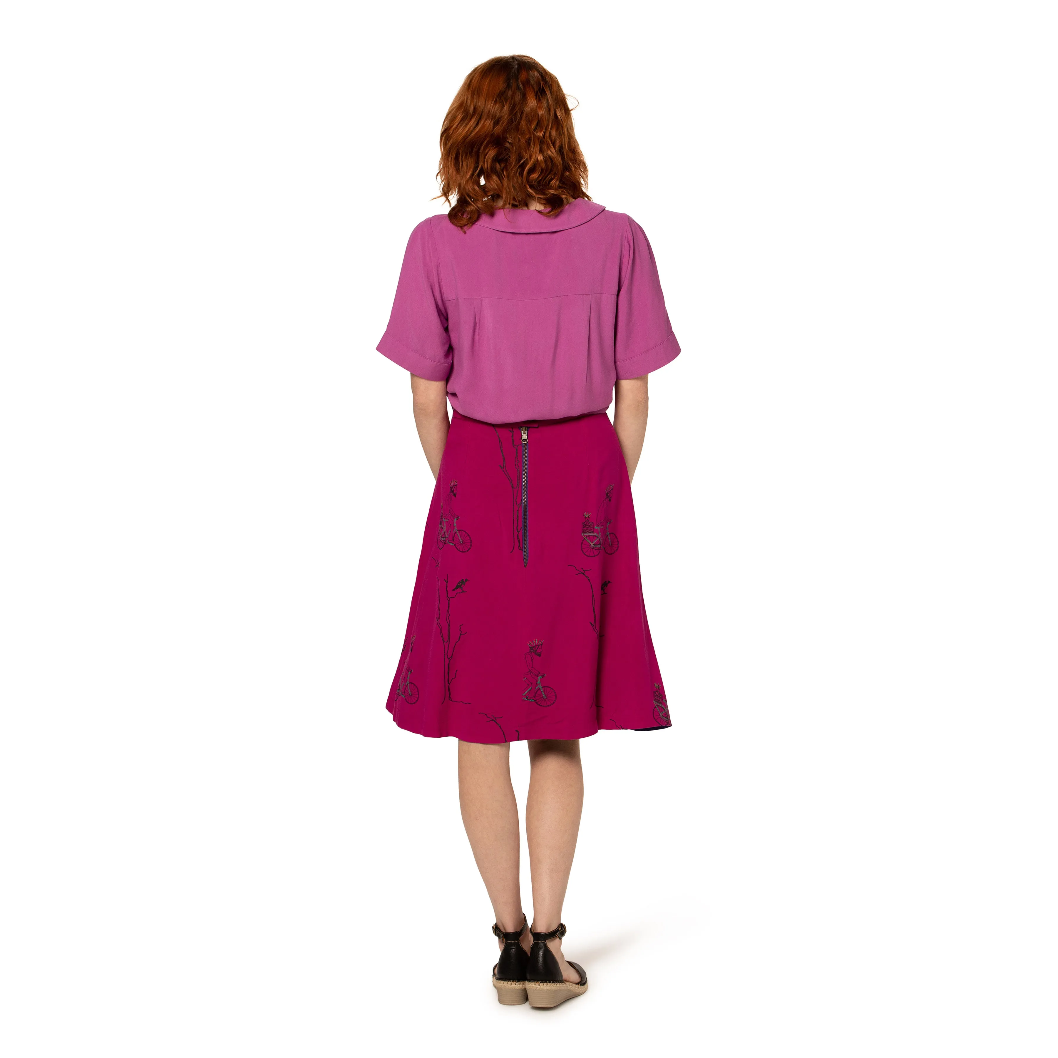 A Line skirt - Knee length