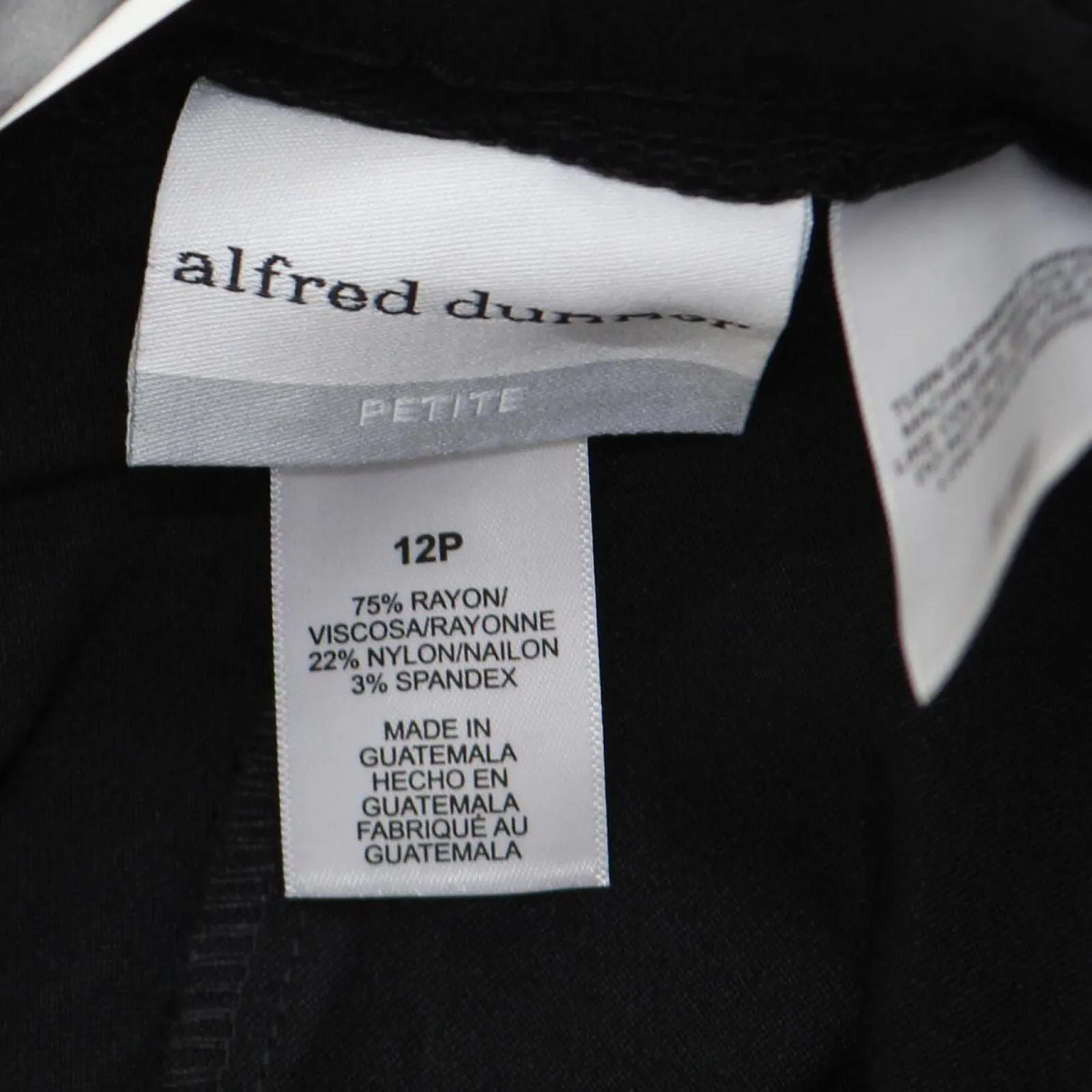 Alfred Dunner Women's Modern Fit Petite Pull-On Straight-Leg Pants 01715