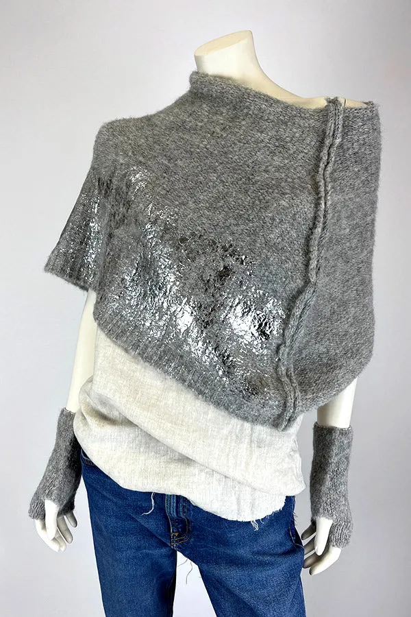 Amano Tea-Stained Linen camisole with Adjustable Straps