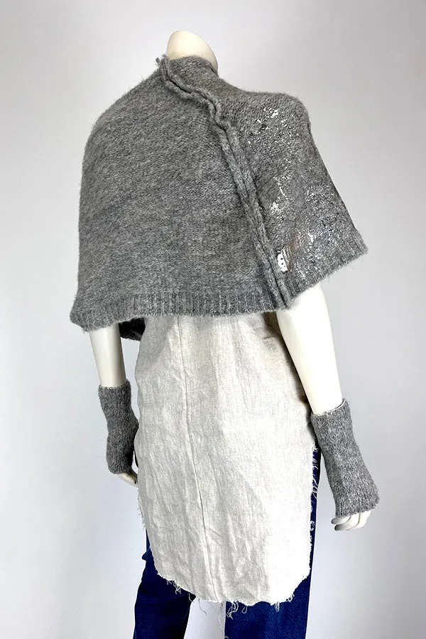 Amano Tea-Stained Linen camisole with Adjustable Straps