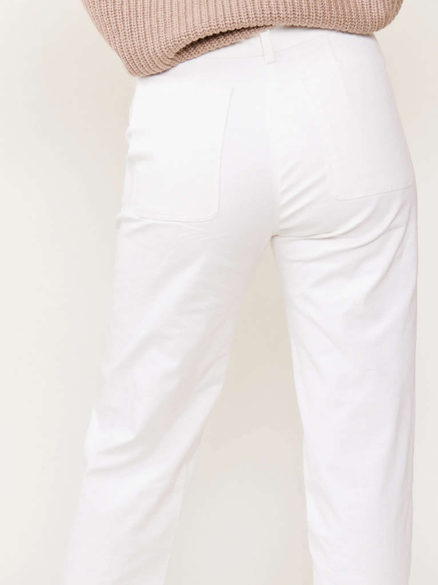 Ann Twill Straight Leg Pant