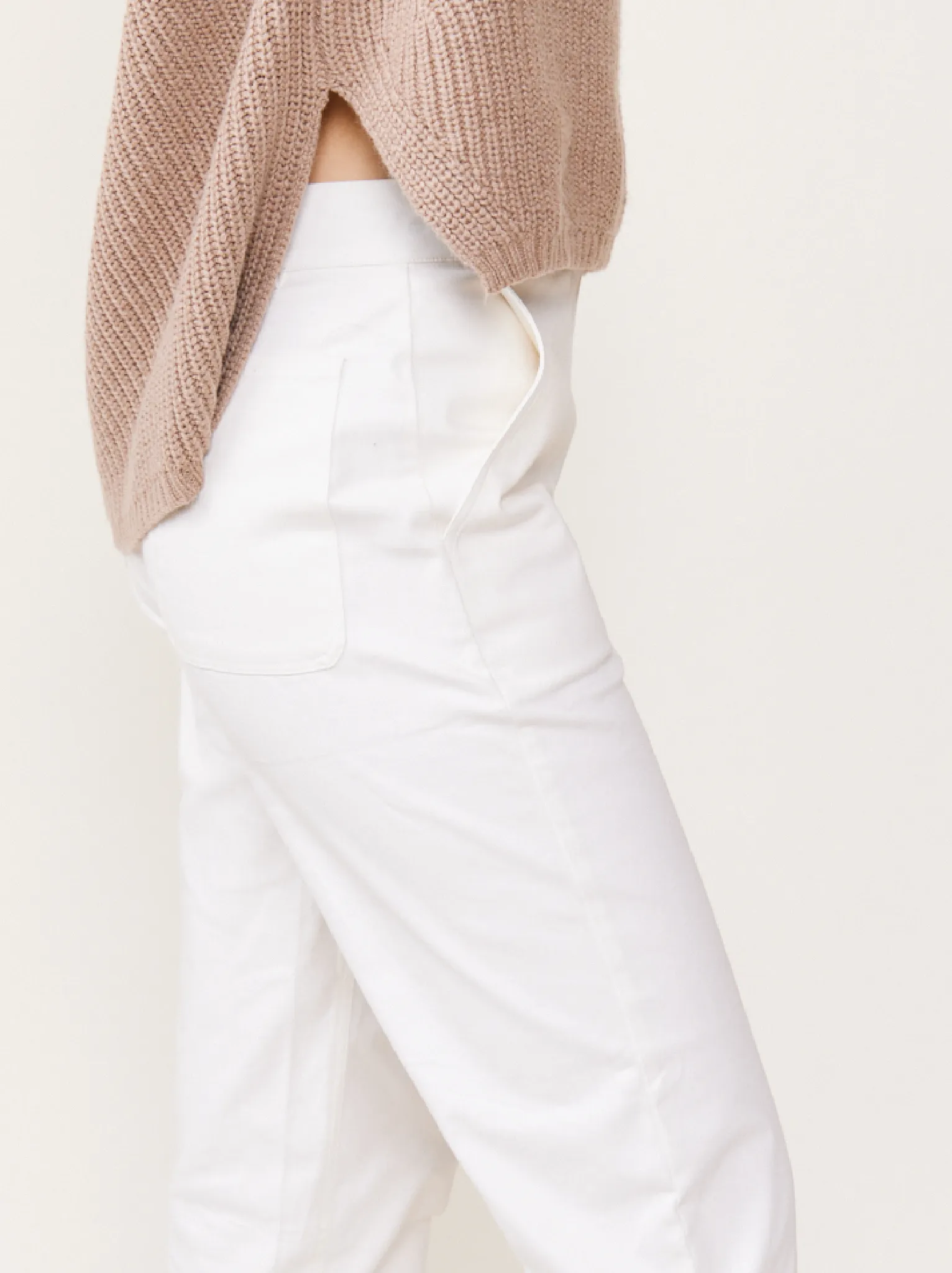 Ann Twill Straight Leg Pant