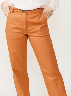 Ann Twill Straight Leg Pant