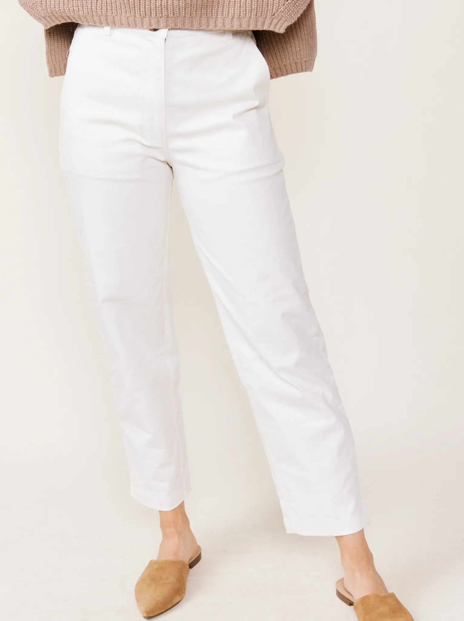 Ann Twill Straight Leg Pant