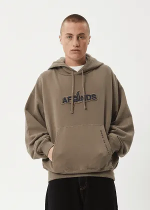 Antic - Recycled Boxy Pull On Hood - Fossil