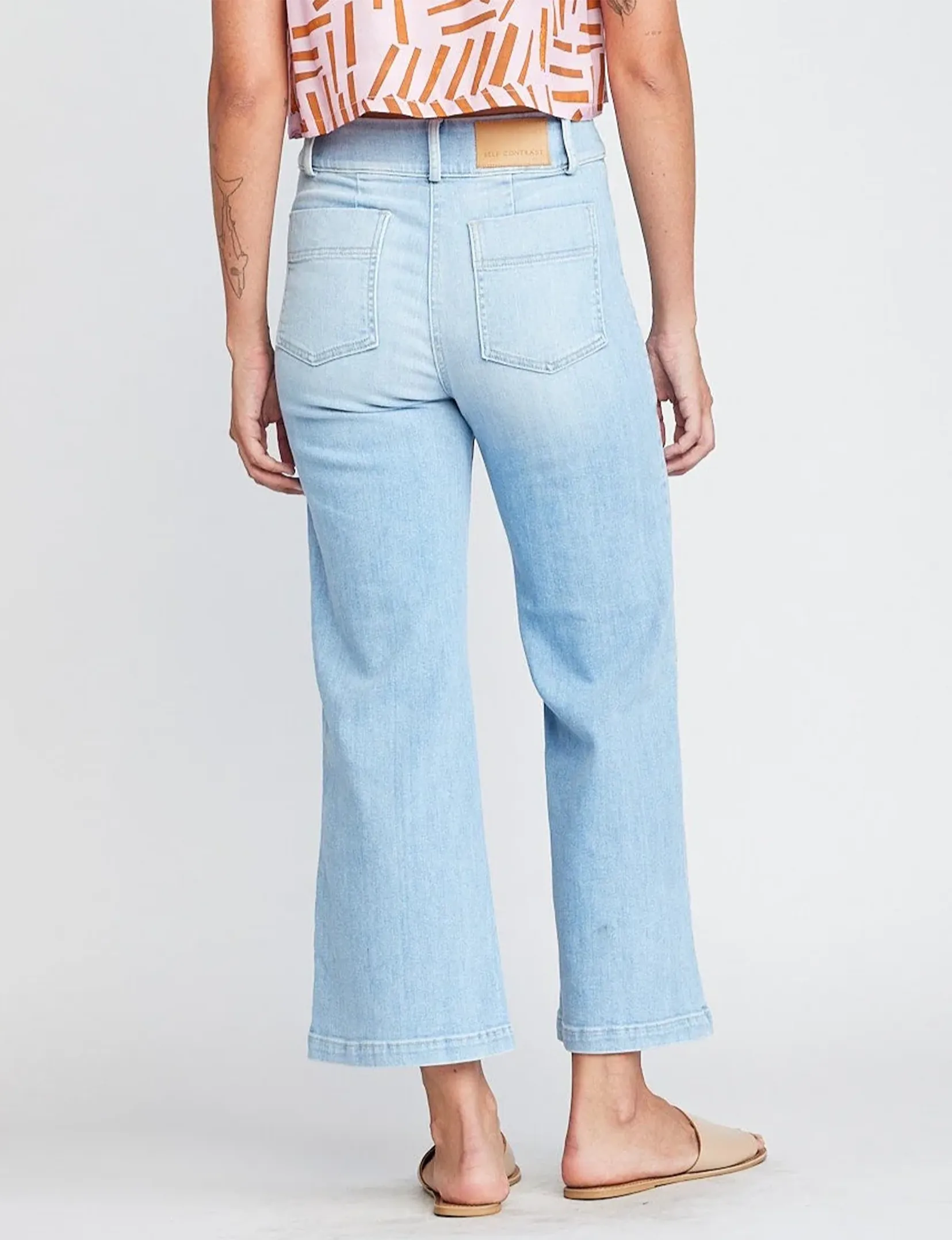 Aria Pants, Spring Blue