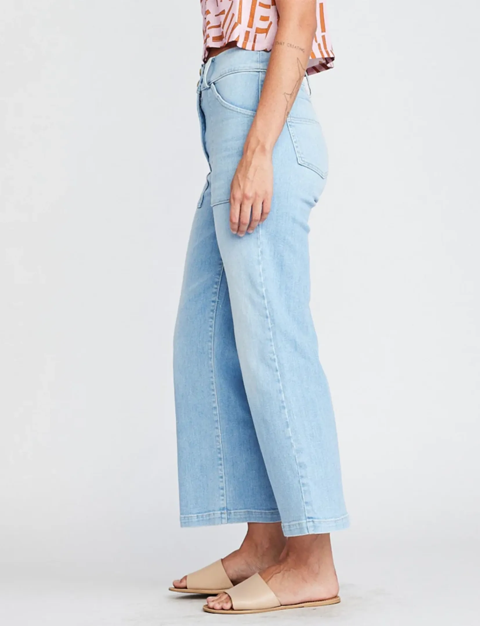 Aria Pants, Spring Blue