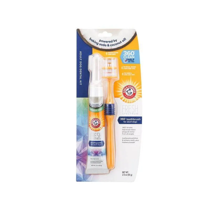 Arm & Hammer Fresh Coconut Dog Dental Kit