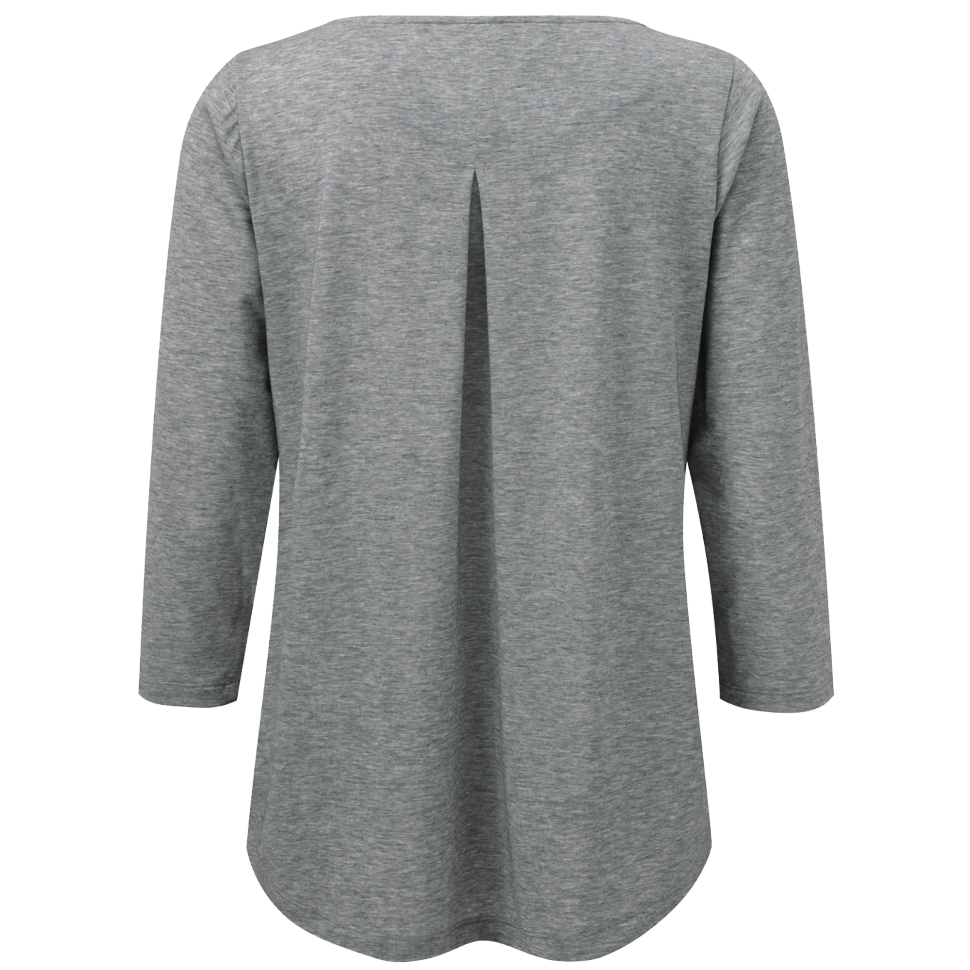 Asha 3/4 Sleeve Top - Kharani Grey