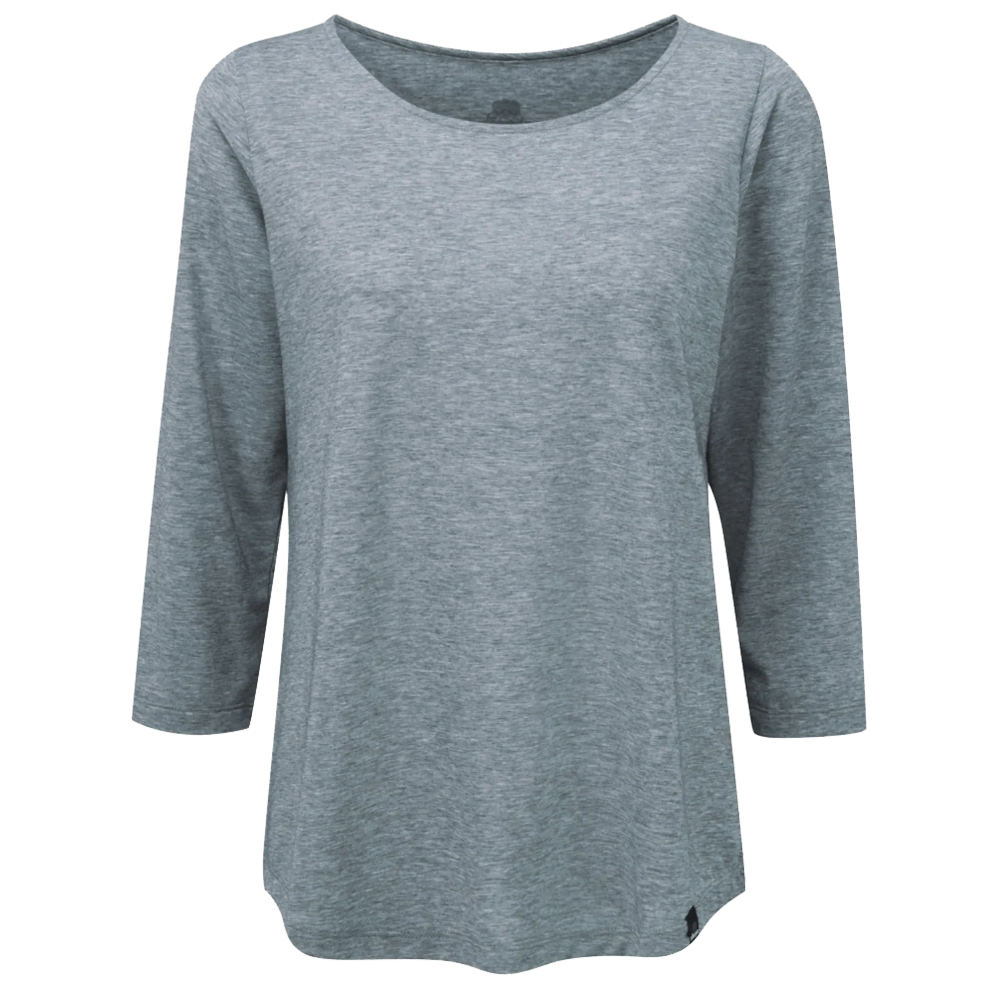 Asha 3/4 Sleeve Top - Kharani Grey