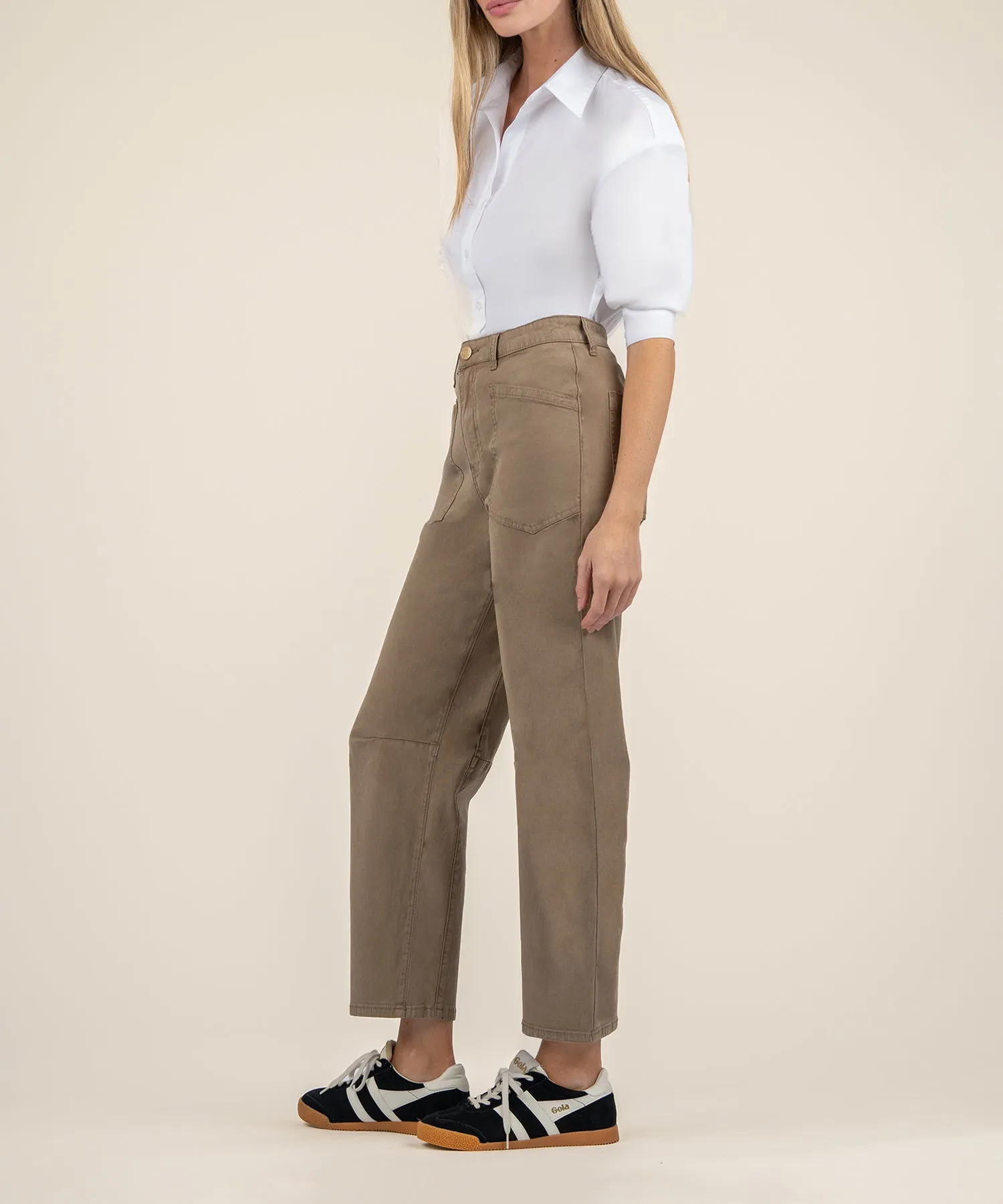 Ashlyn High Rise Barrel Leg - FINAL SALE