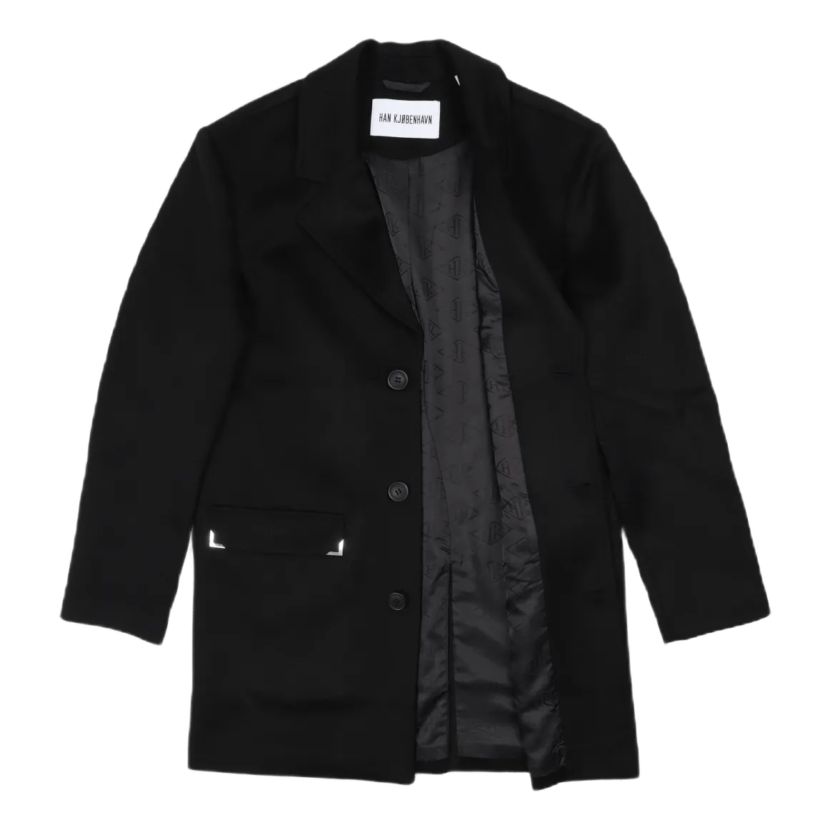 Bankers Mid Trench Black