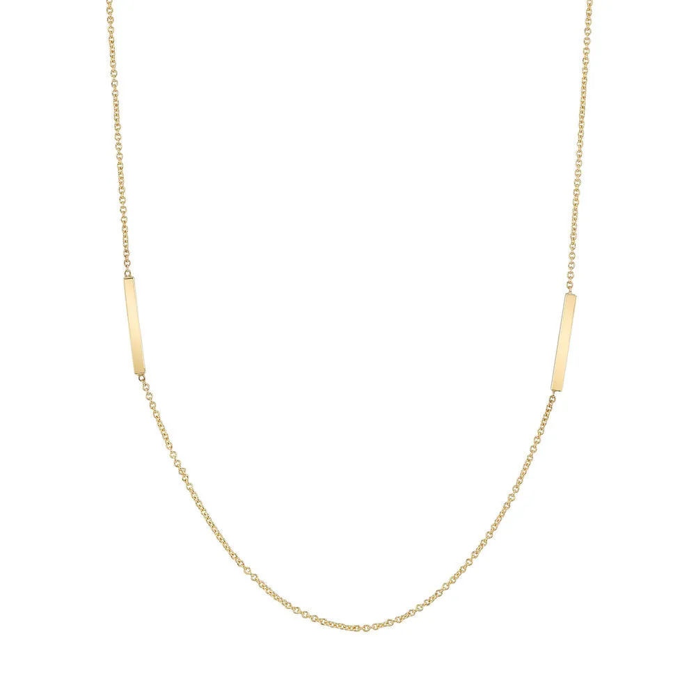 Bar Duo Necklace