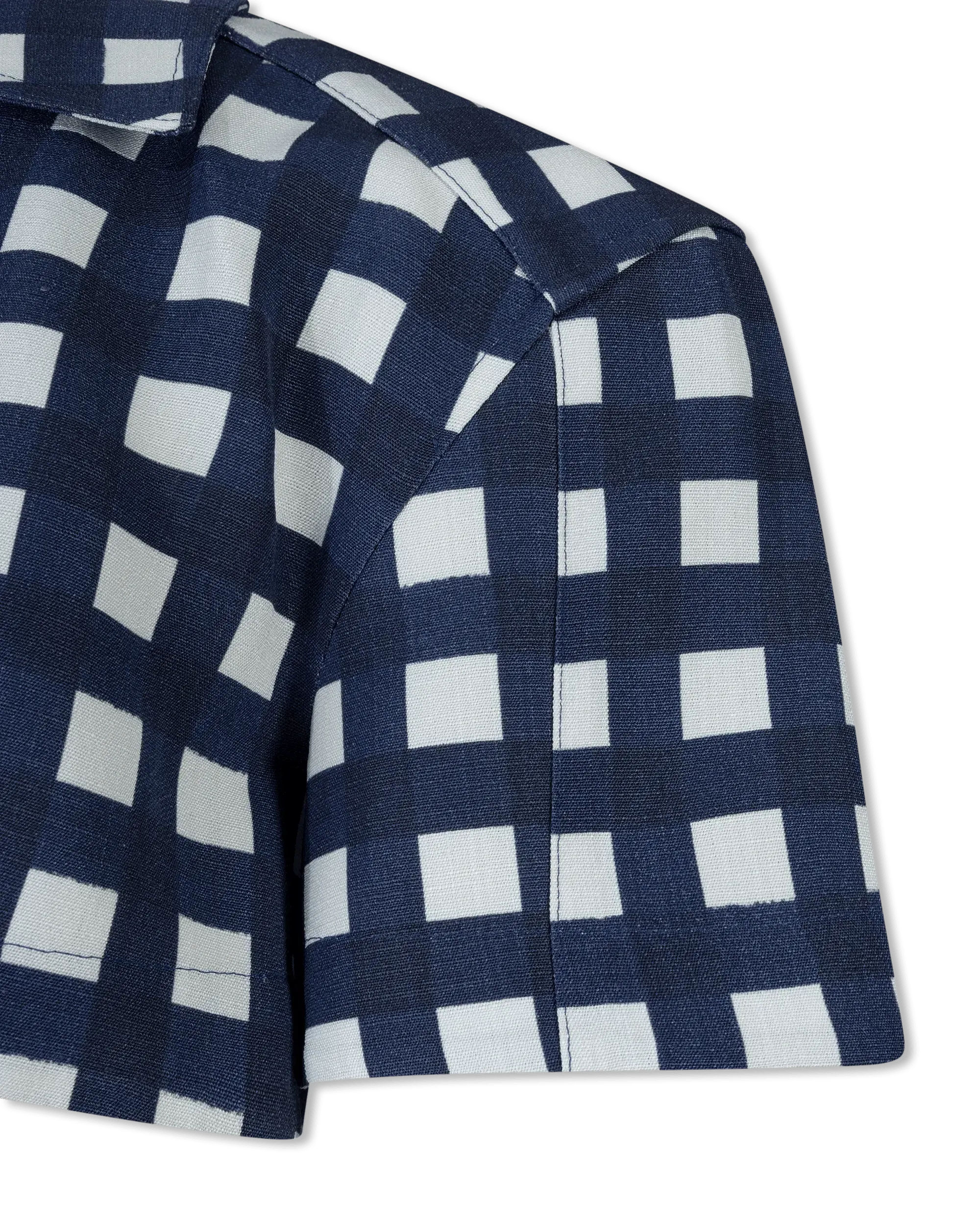 Bebi Check Cropped Top