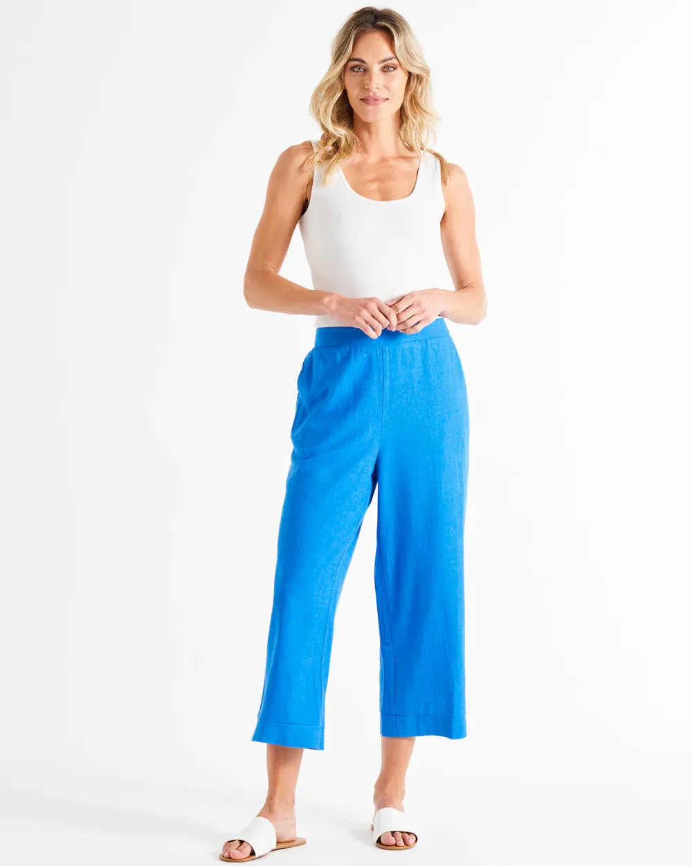 Betty Basics PARKER PANT | ELECTRIC BLUE