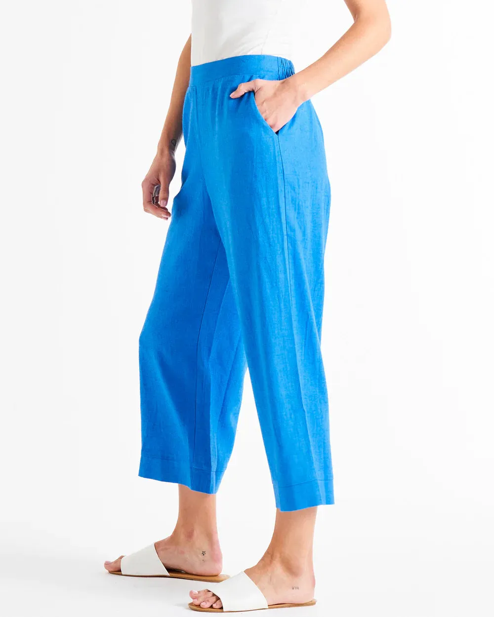 Betty Basics PARKER PANT | ELECTRIC BLUE