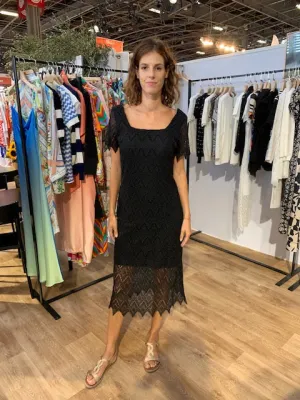 Black Midi Dress SALE