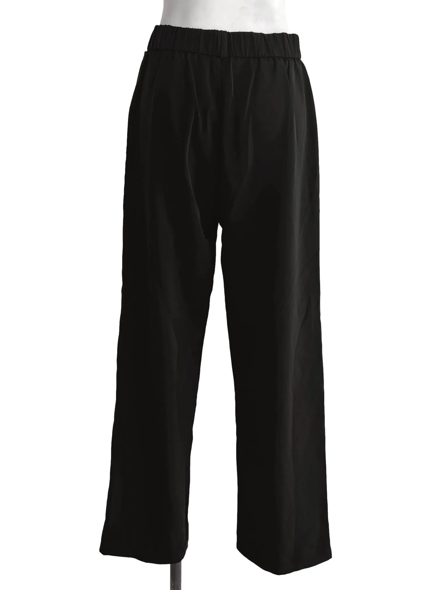Black Straight Pants
