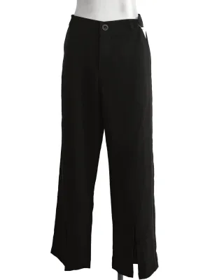 Black Straight Pants