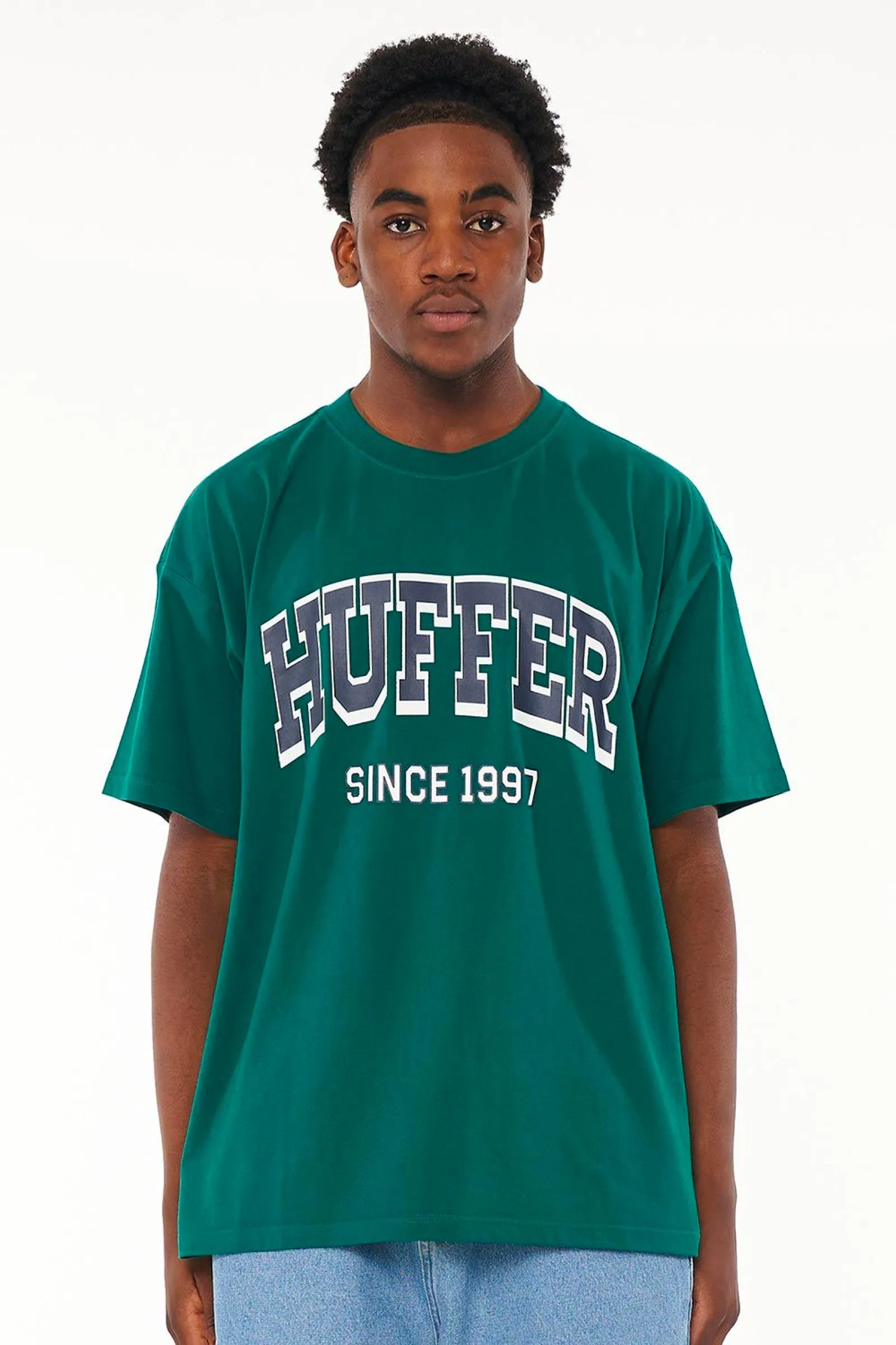 BLOCK TEE 220/CHAMP - VERDANT