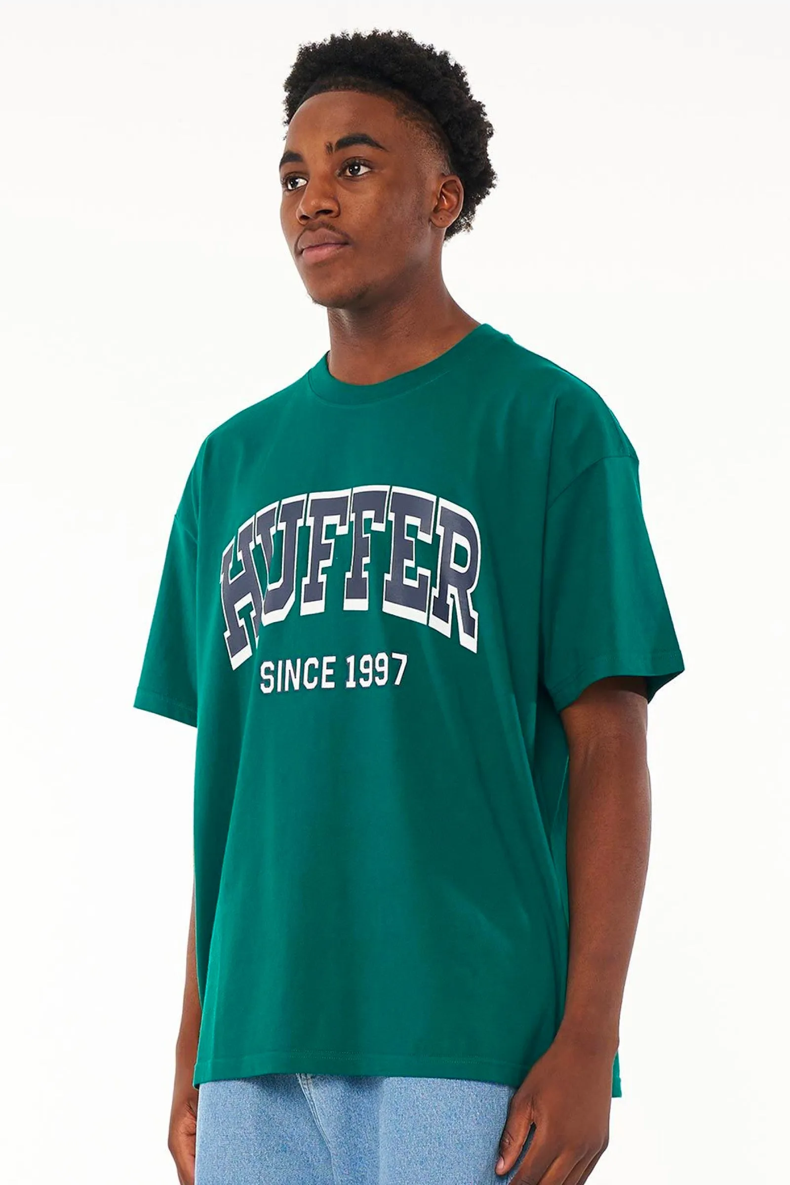 BLOCK TEE 220/CHAMP - VERDANT