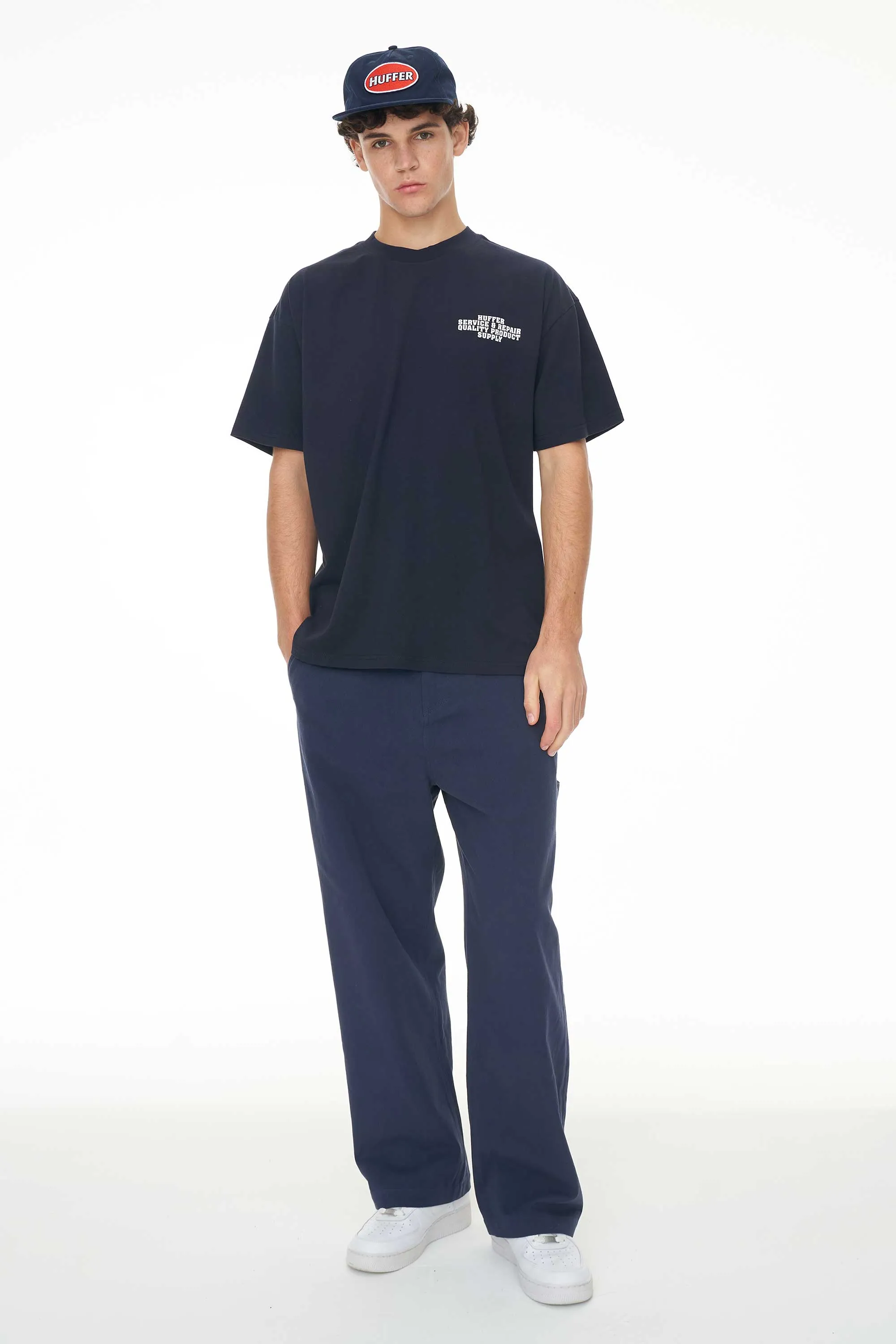 BLOCK TEE 220/SERVICE - NAVY