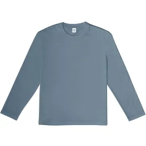 Boxy Longsleeve, Blue Slate