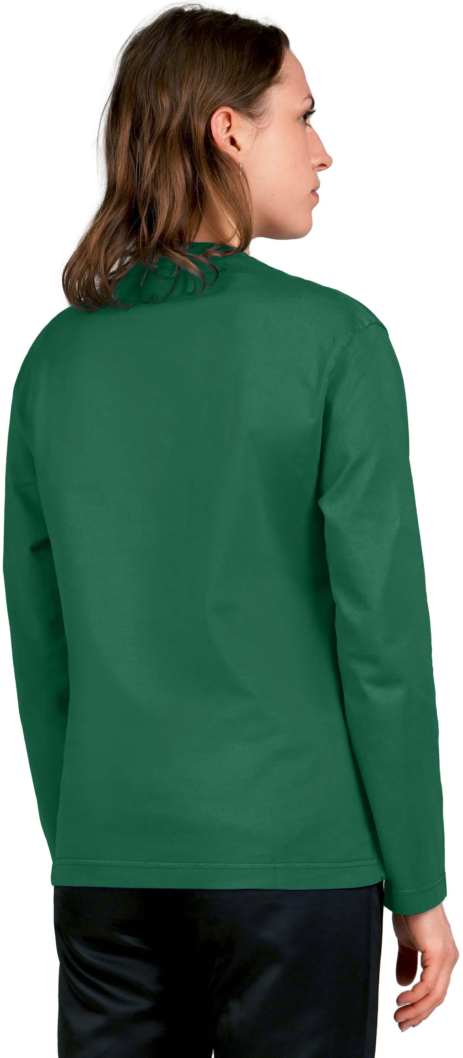 Boxy Longsleeve, Cedro Green