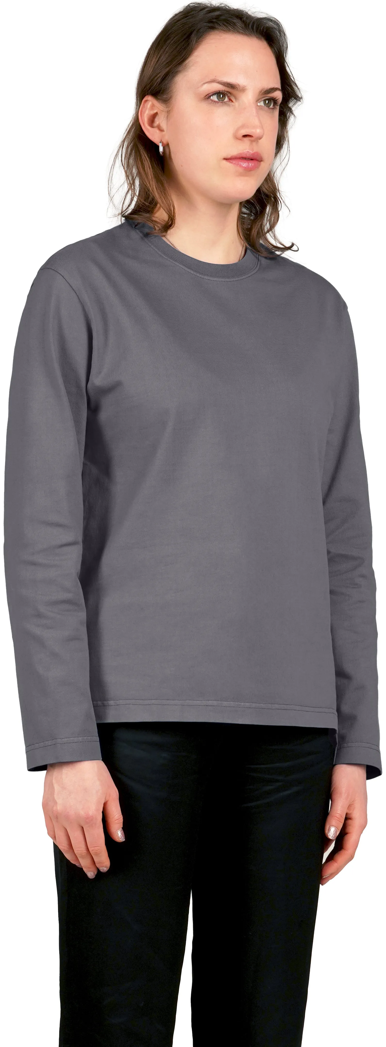 Boxy Longsleeve, Rock Dove