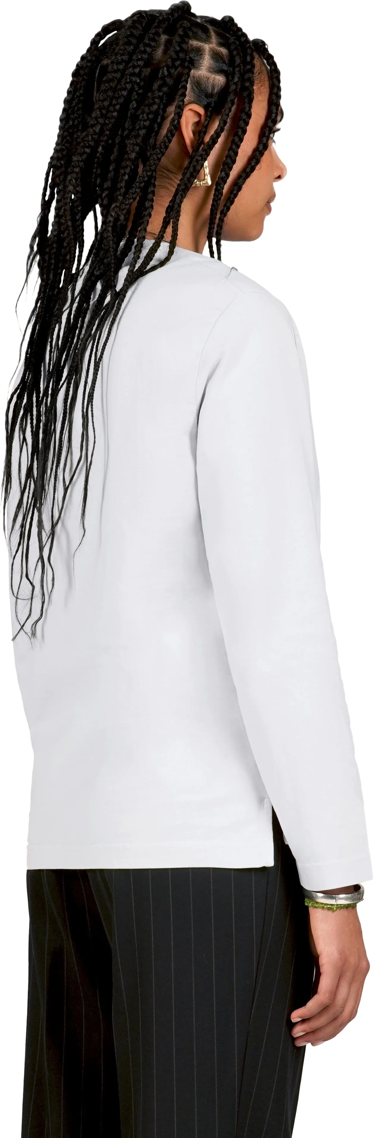 Boxy Longsleeve, True White