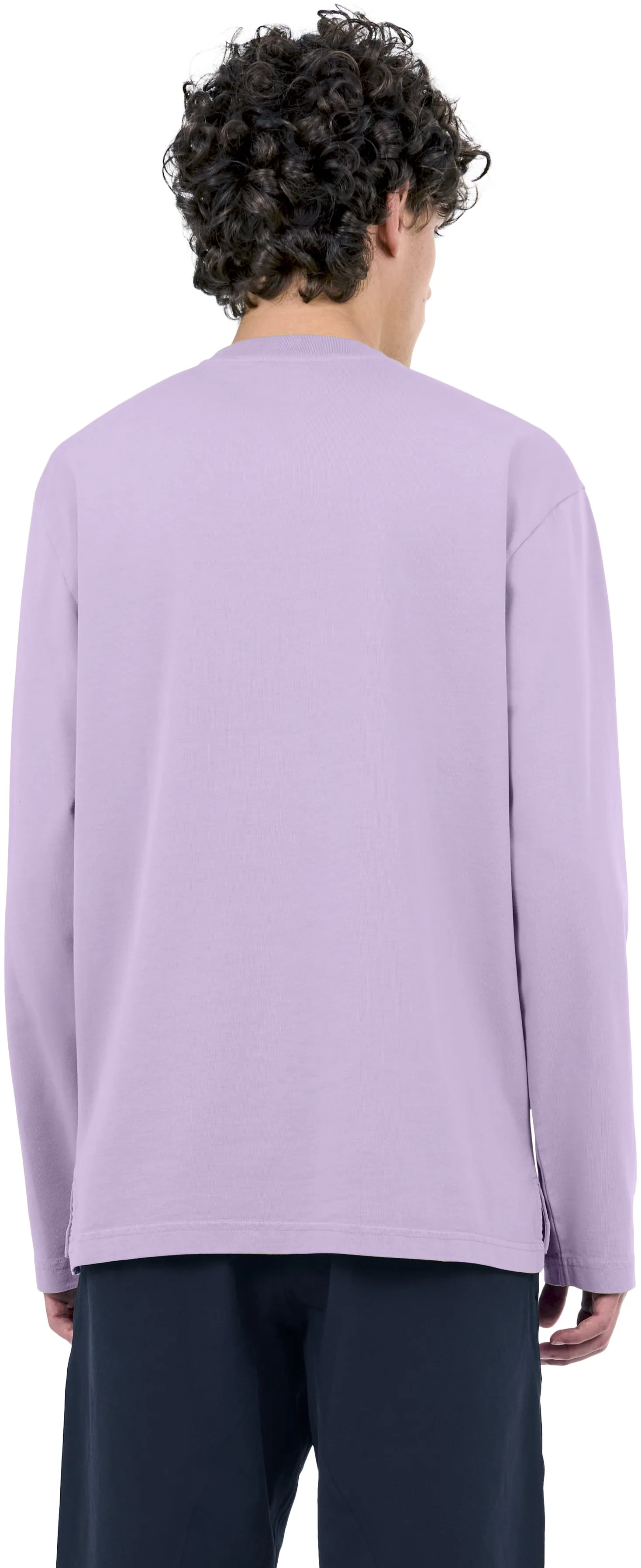 Boxy Longsleeve, Violet Iris