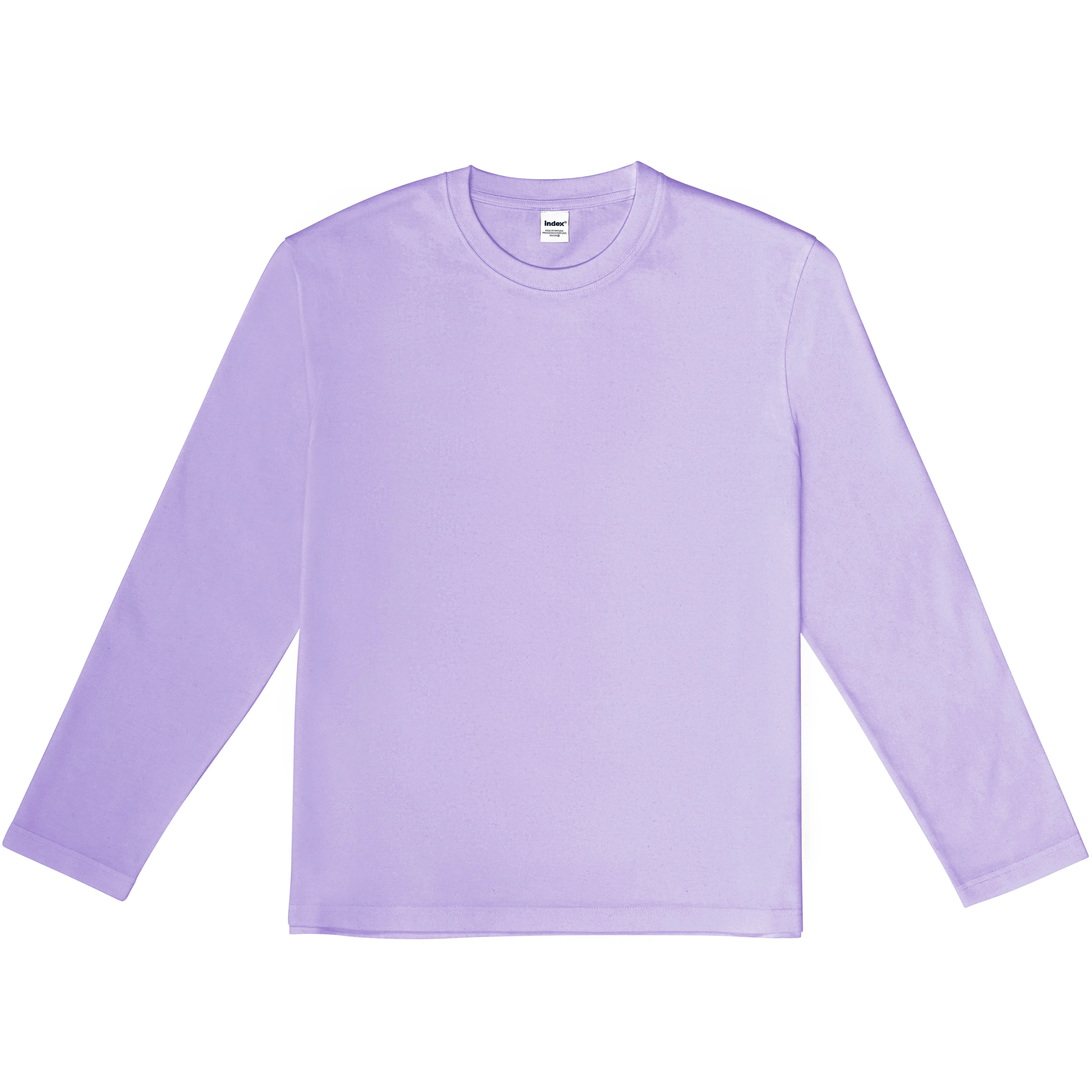 Boxy Longsleeve, Violet Iris
