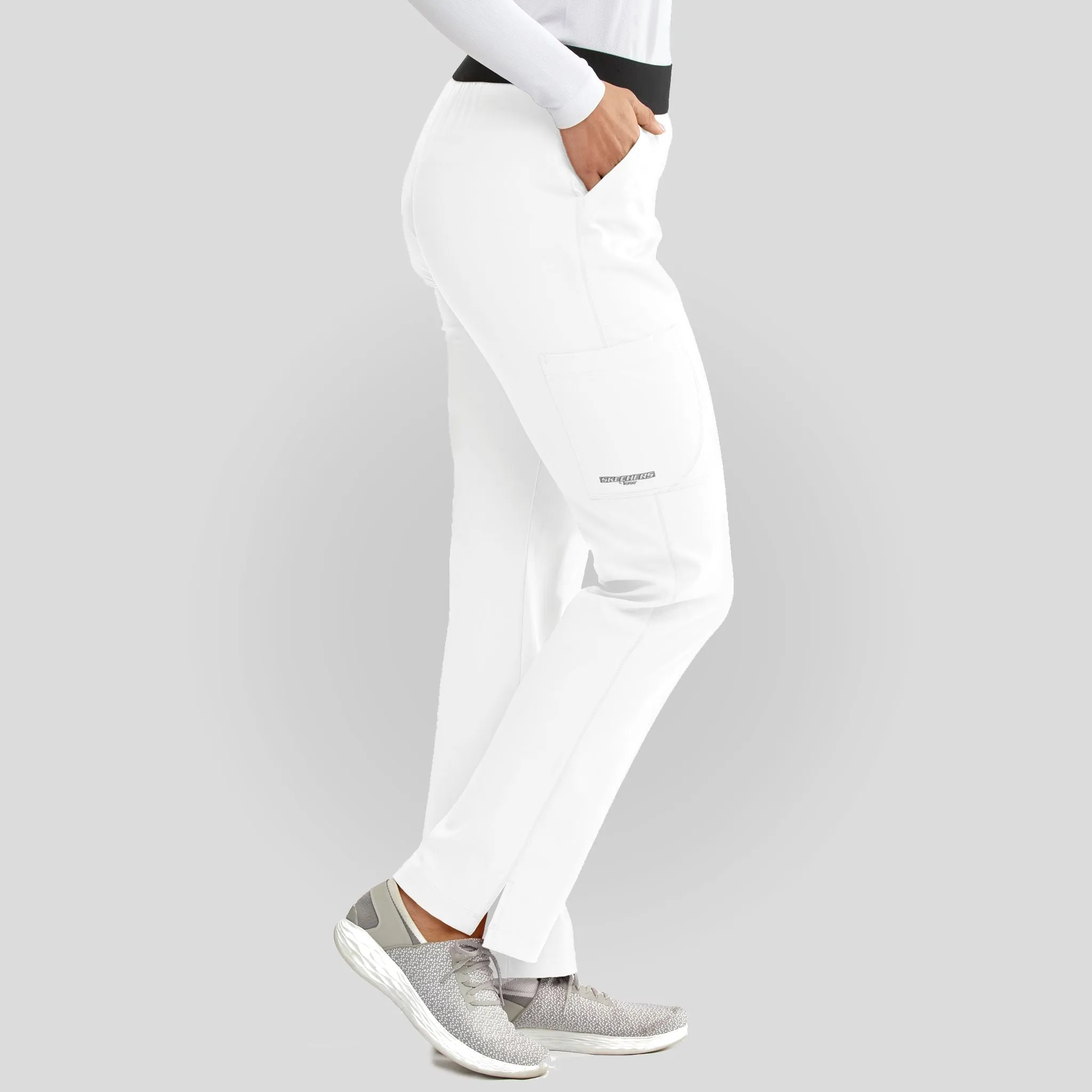 Breeze Scrub Pant | White