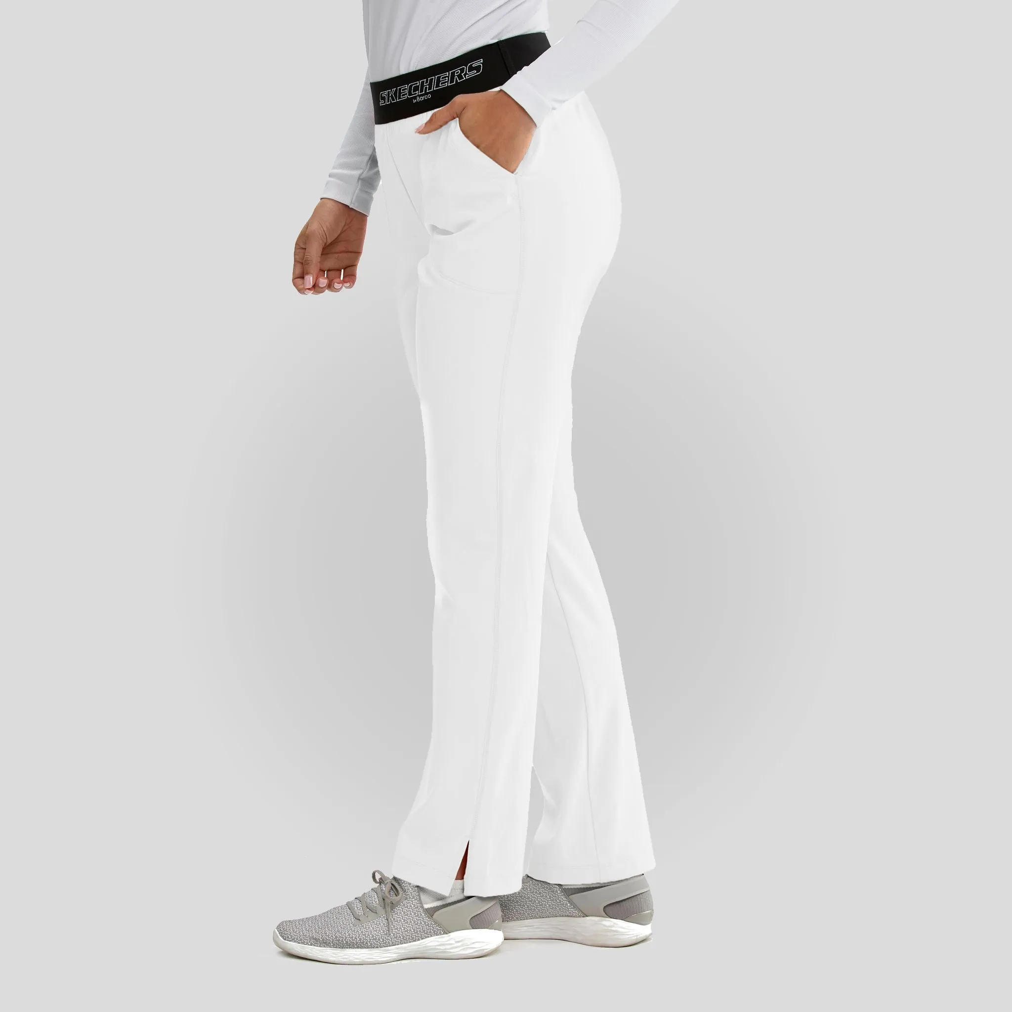 Breeze Scrub Pant | White