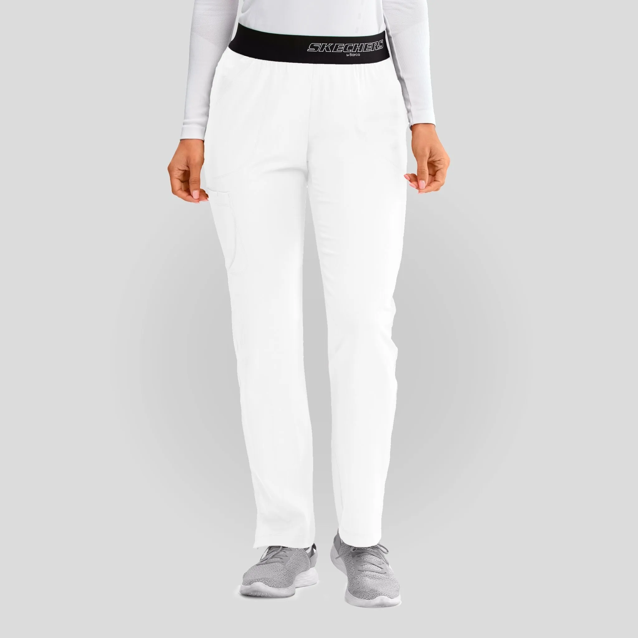 Breeze Scrub Pant | White