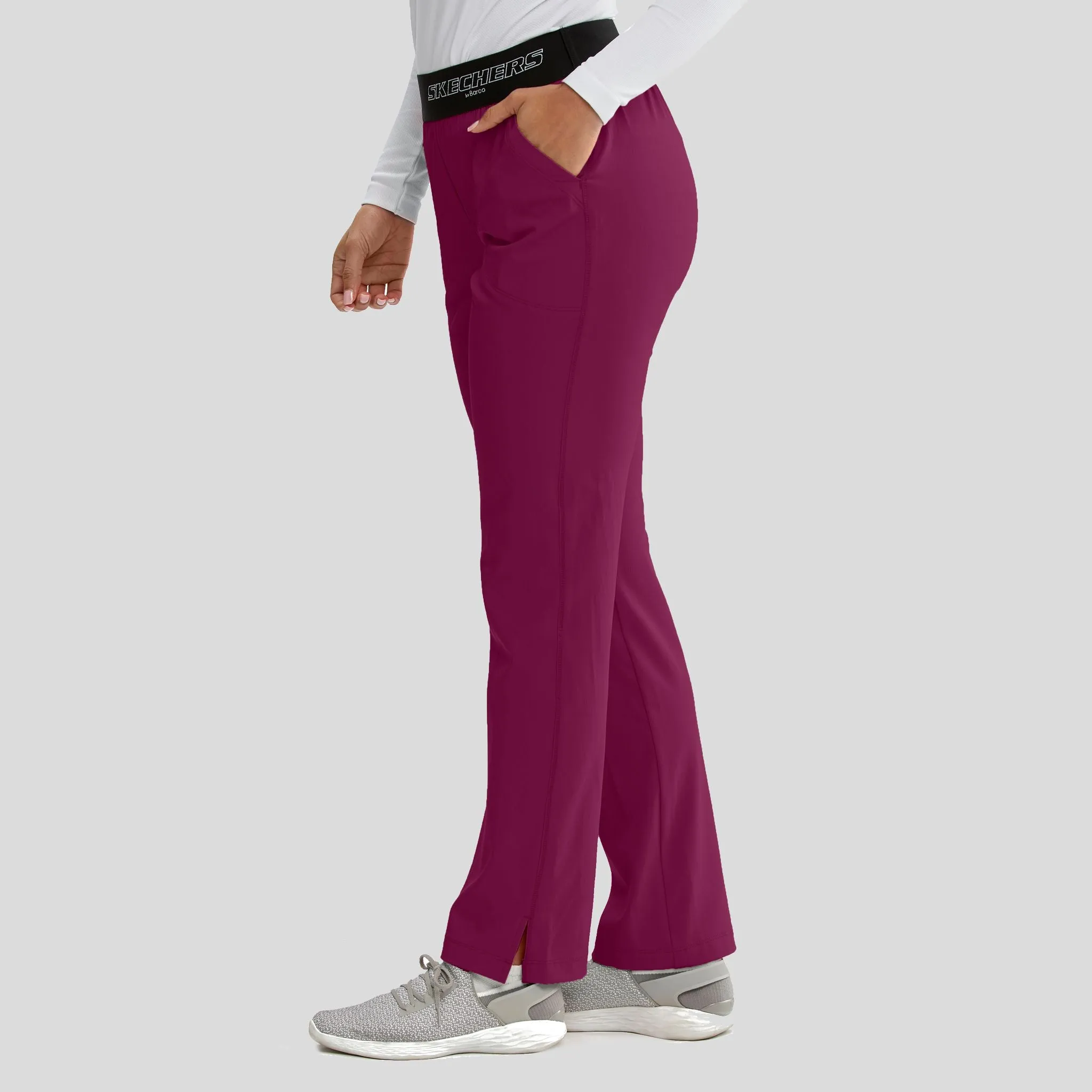 Breeze Scrub Pant | Wine