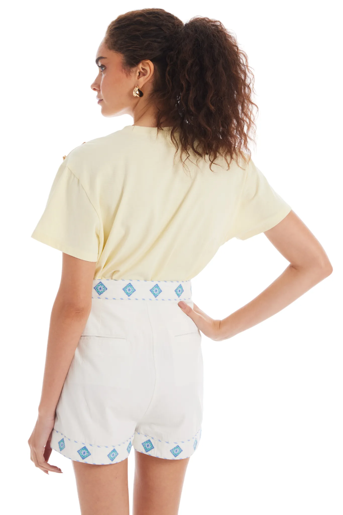 Brooklyn Tee in Butter by ALLISON New York