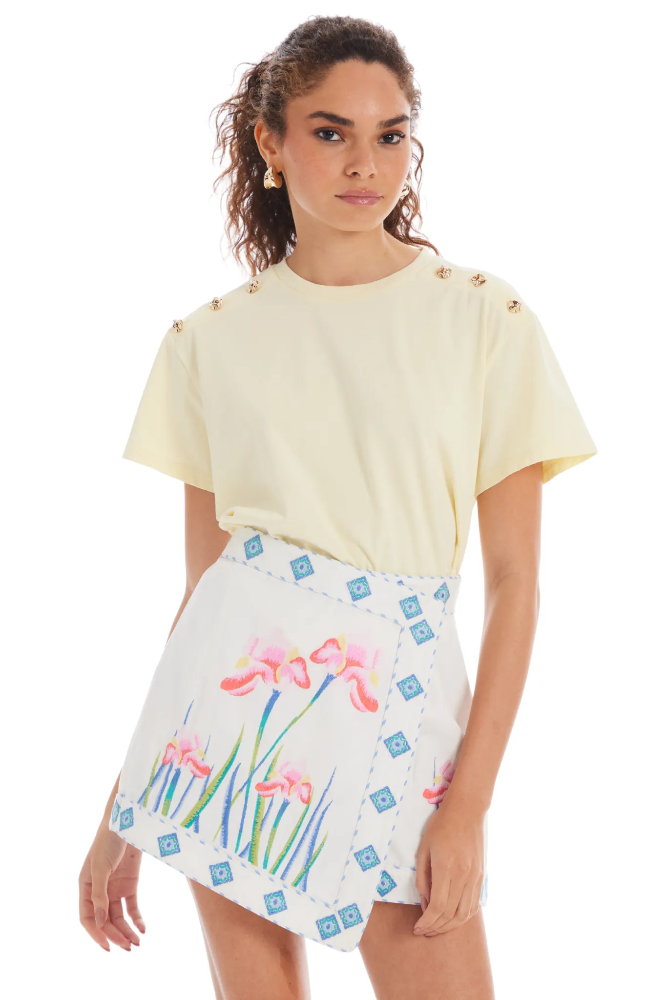Brooklyn Tee in Butter by ALLISON New York