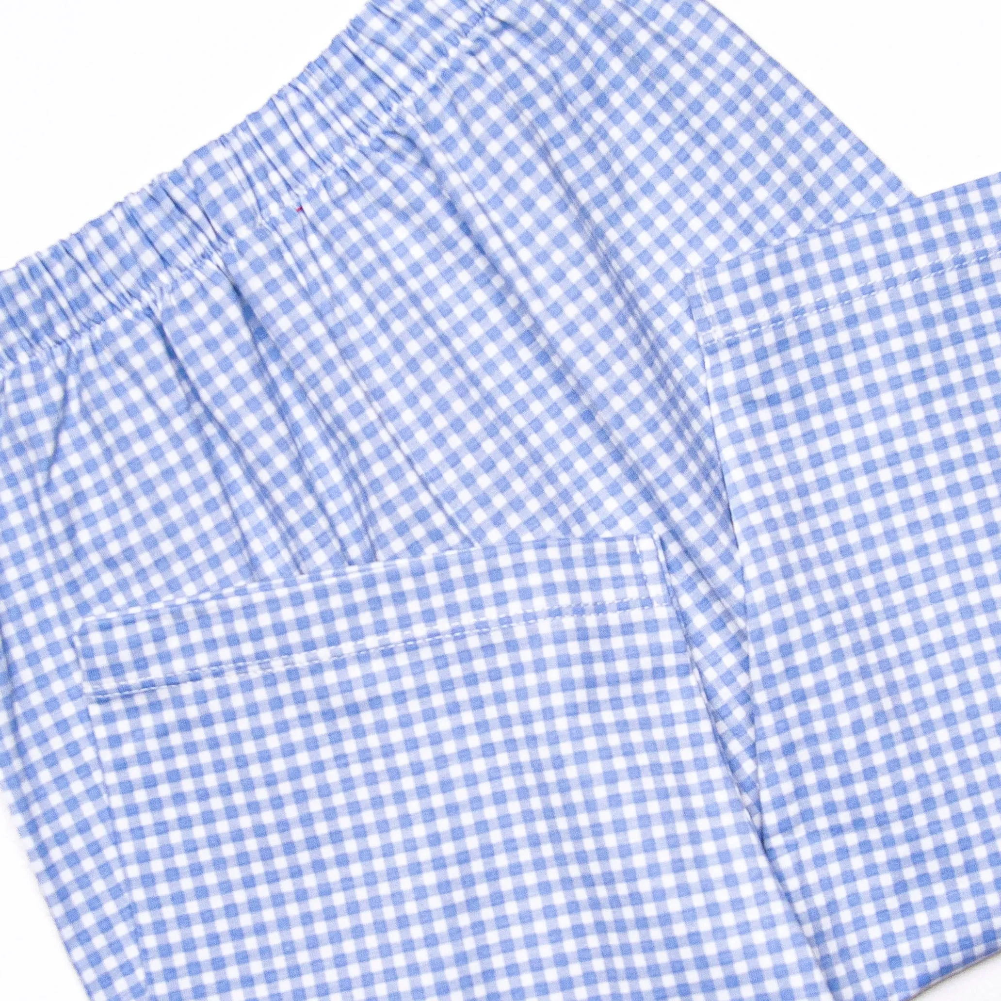 Bumper to Bumper Smocked Pant Set, Blue