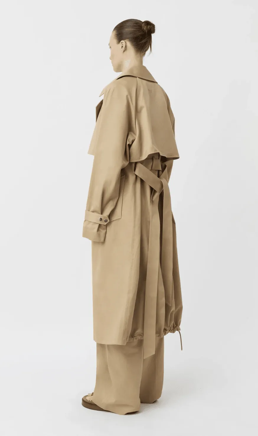 CAMILLA AND MARC Mika Trench Coat - Fawn
