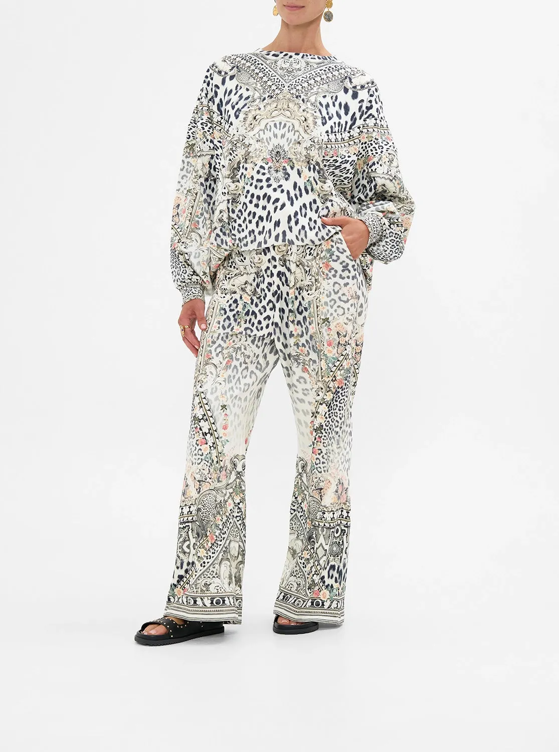 CAMILLA | MARBLE HEAVEN STRAIGHT LEG TRACK PANT