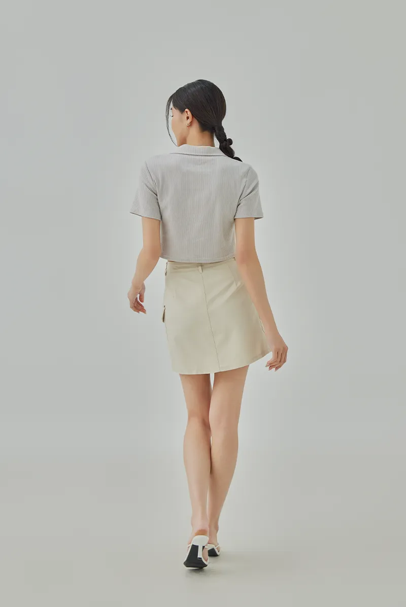 Cardine Utility Mini A-Line Skirt